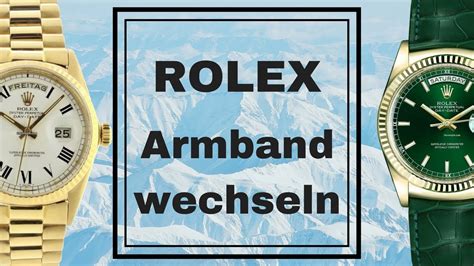 rolex armband selber wechseln|rolex armband tauschen kostenlos.